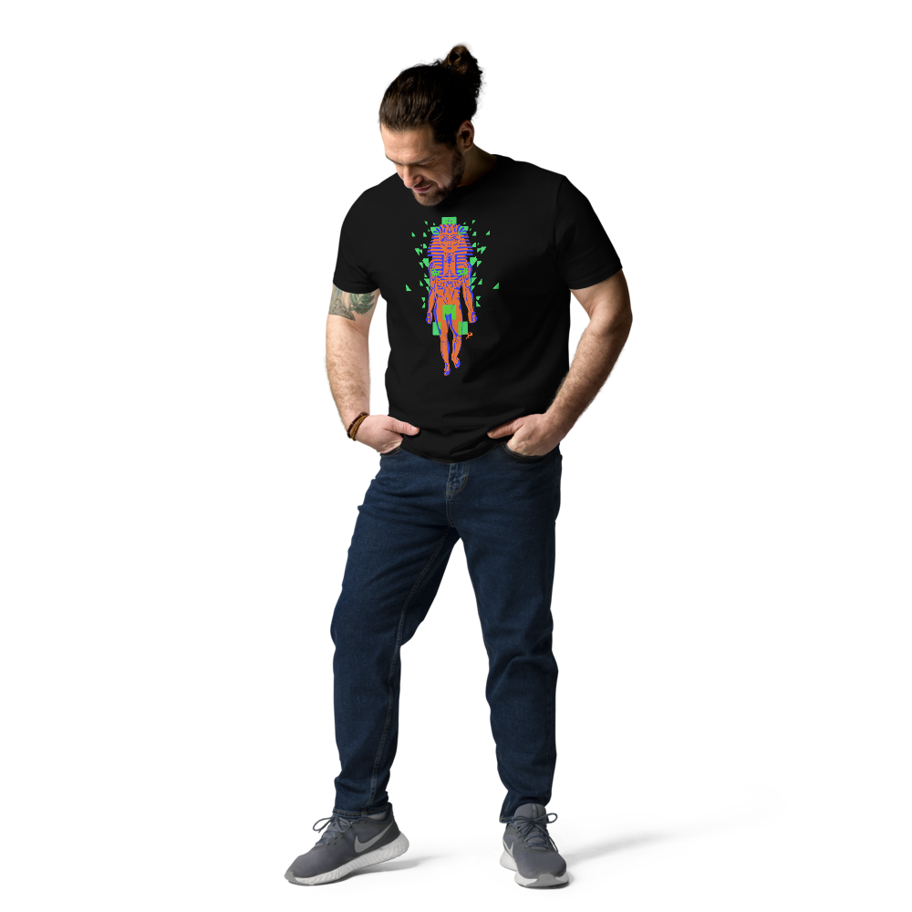 Pixel Pharaoh | Unisex triko z organické bavlny