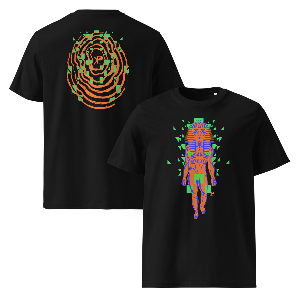 Pixel Pharaoh | Unisex triko z organické bavlny