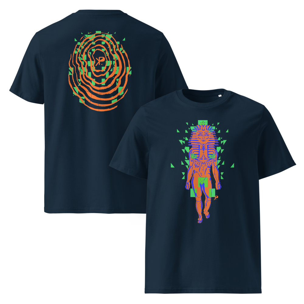 Pixel Pharaoh | Unisex triko z organické bavlny