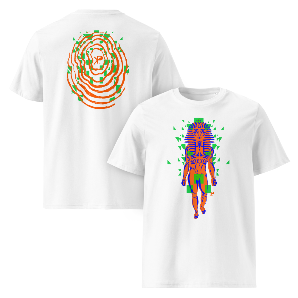 Pixel Pharaoh | Unisex triko z organické bavlny